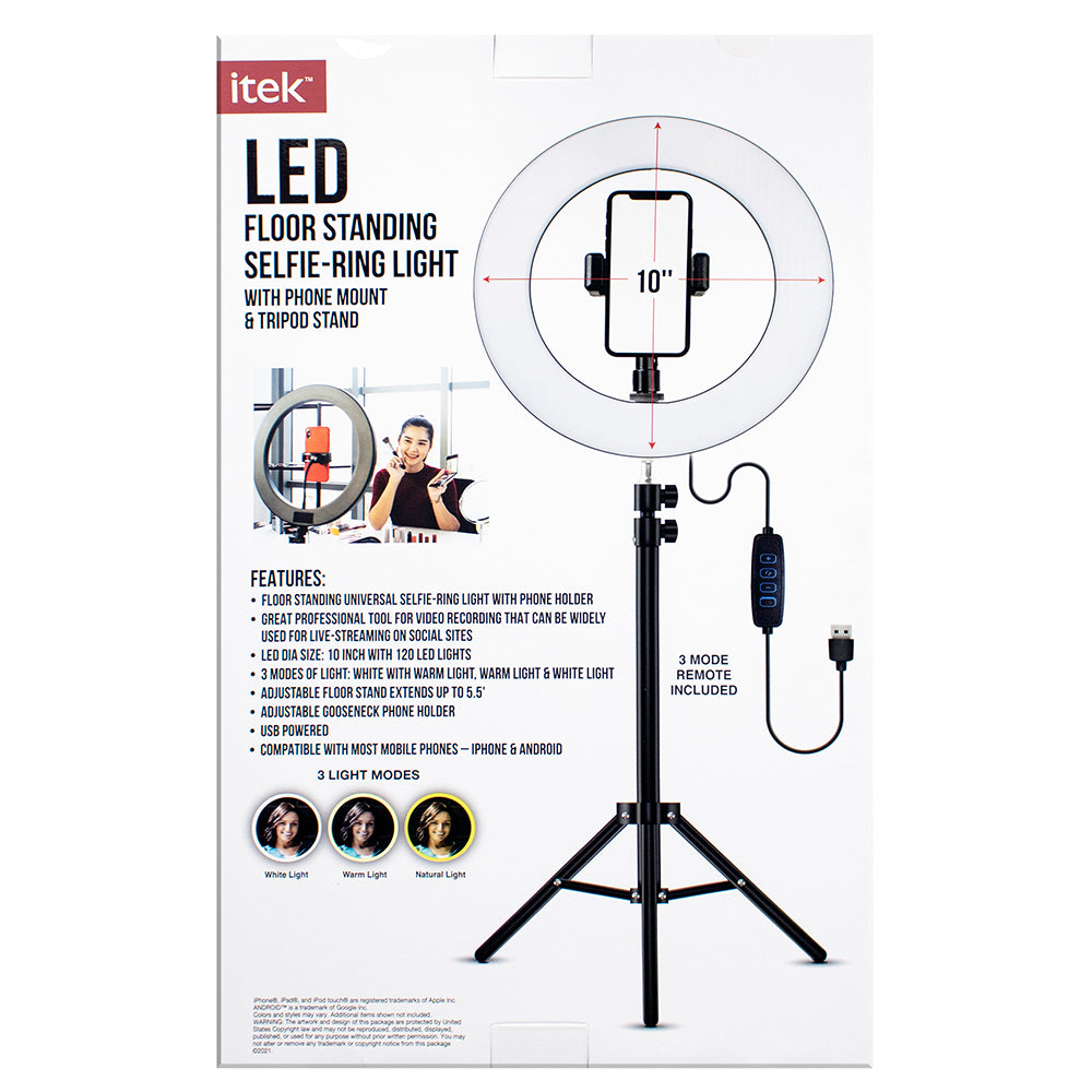 Amazon.com: Aureday 14'' Selfie Ring Light with 62'' Tripod Stand and Phone  Holder, Dimmable LED Phone Ringlight for Makeup/Video  Recording/Photography, Circle Lighting for All Cell Phones&Lightweight  Cameras : Cell Phones & Accessories