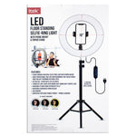 LED Floor Standing Universal Selfie Ring Light With Tripod