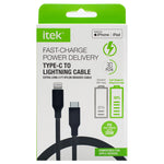 Power Delivery (PD) Type-C to Lightning Cable