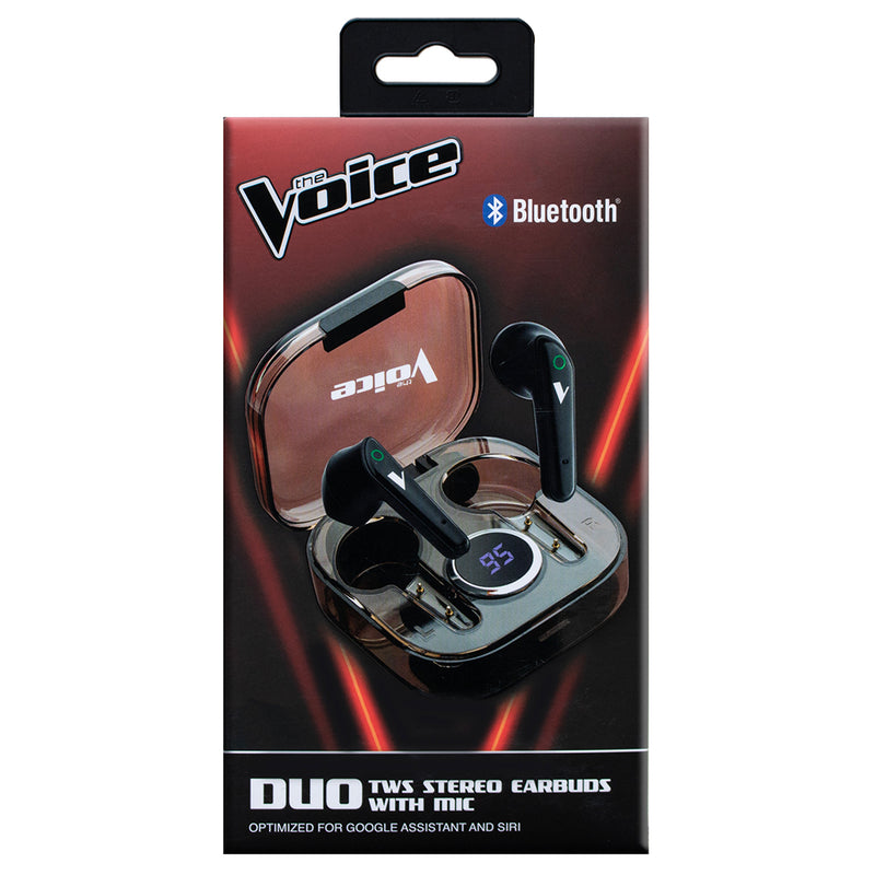 DUO TWS Stereo Earbuds With Mic